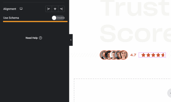 Elementor Star Rating Schema 